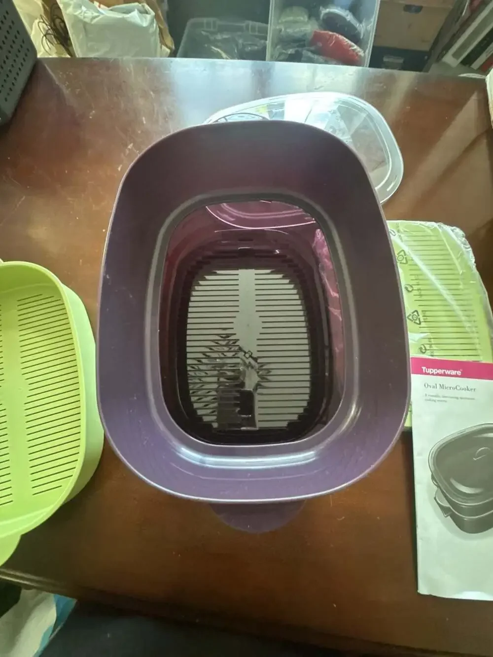 Tupperware oval microcooker